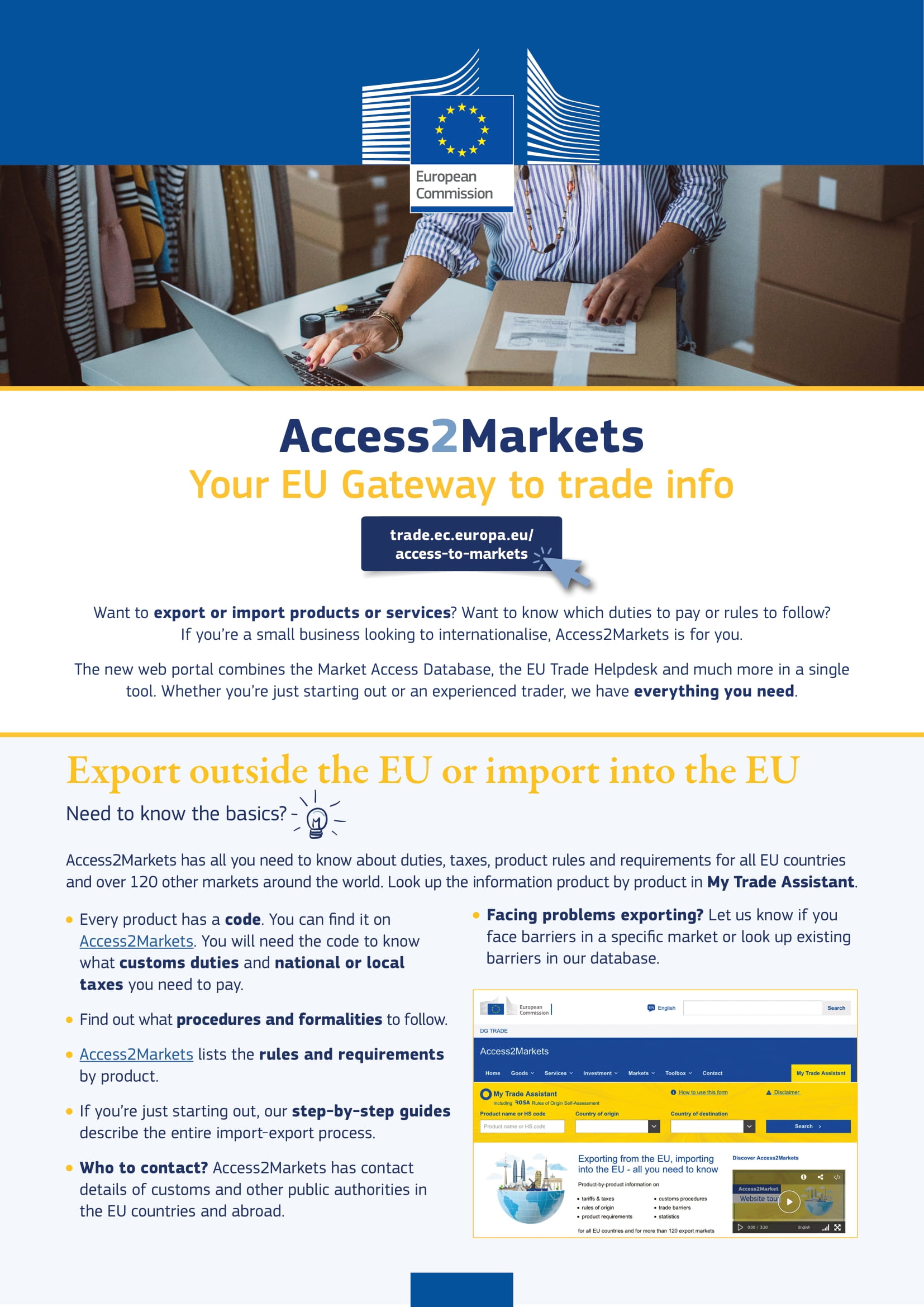 Rules of origin in Access2Markets