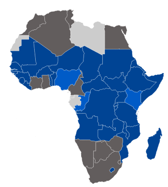 GSP countries in Africa