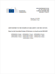 Joint Report to the European Parliament and the Council (2018-2019)