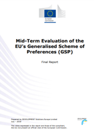 Mid-Term Evaluation of the EU’s GSP
