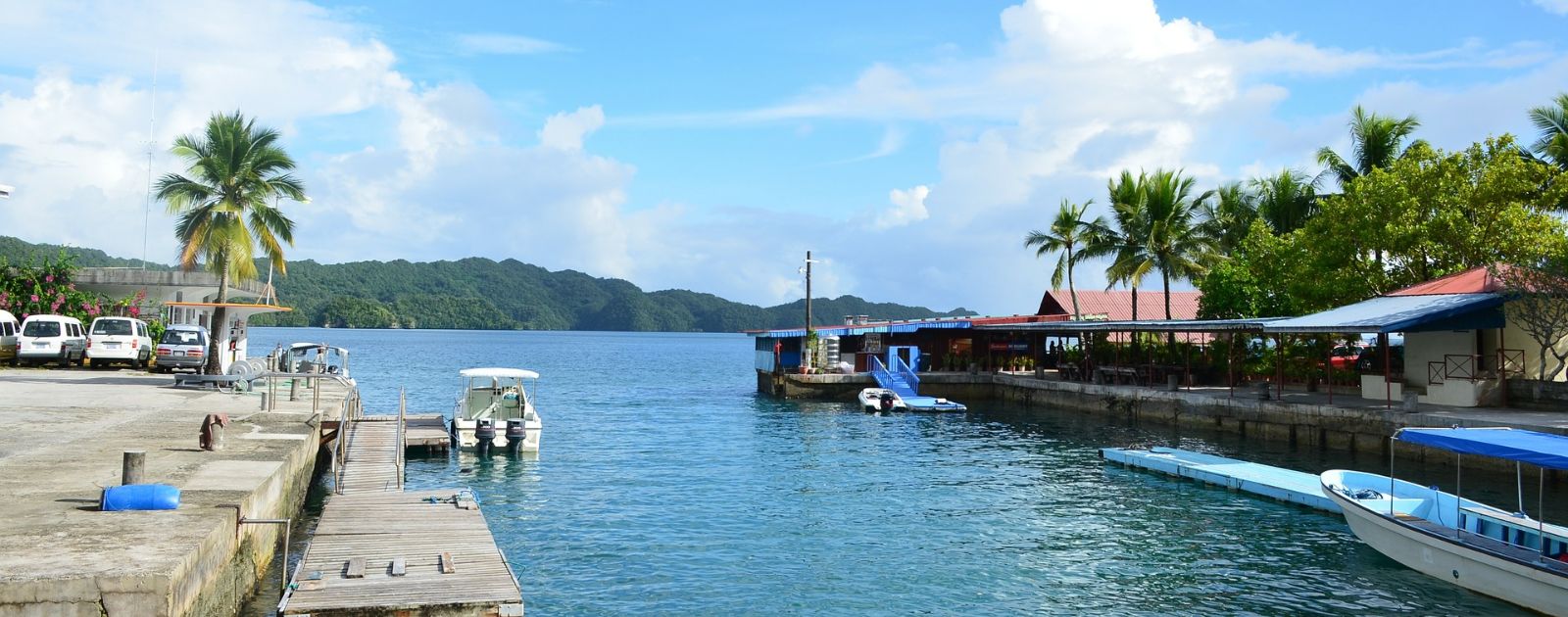 life scene in Micronesia
